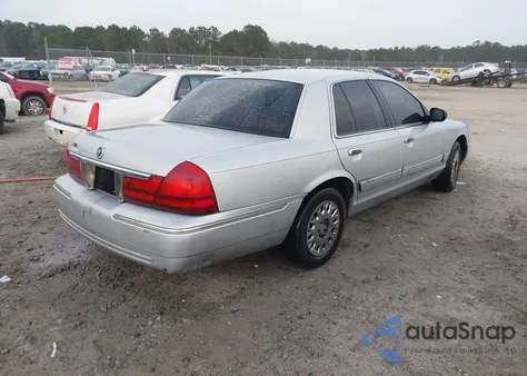 2003 Mercury Grand Marquis Gs from USA, damaged, VIN 2MEFM74W43X601647
